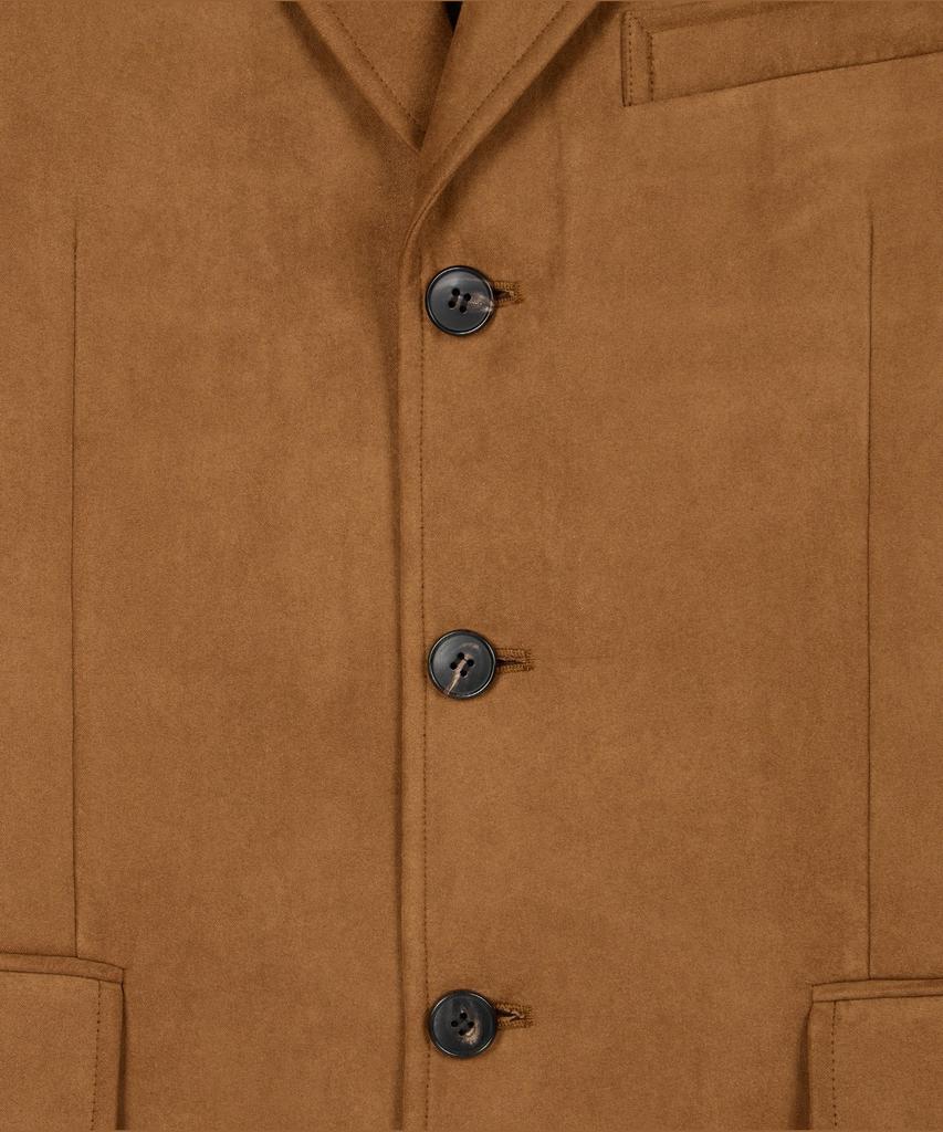 TNGT Faux Suede Jacket (Camel Brown) Tnja6F102Cm