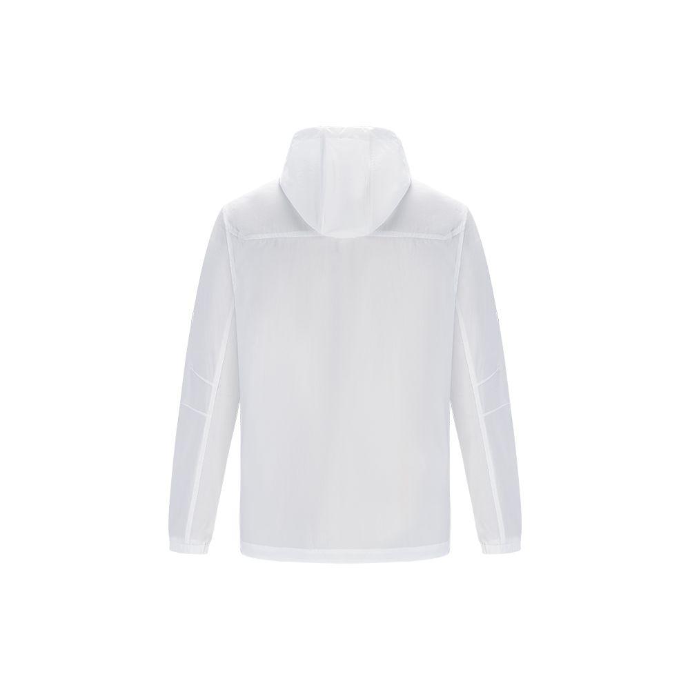 Under Armour Soccer Woven Long Sleeve Logo Jacket Unisex Jackets White 21600411-100