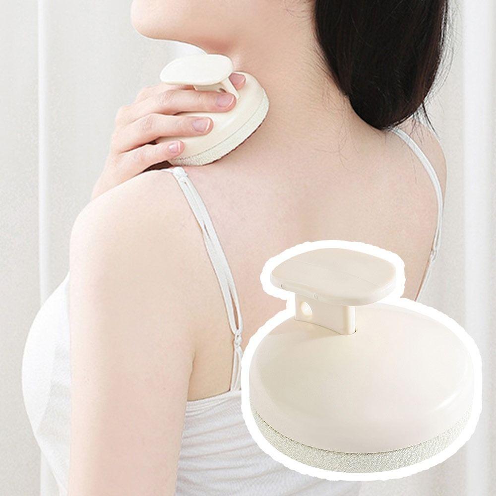 Durable Mini Bath Brush Round Comfortable Hand Grip Exfoliating Massager Scrubber Bath Supplies