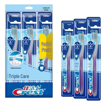 Crest Triple Care Soft Bristle Toothbrushes (3-Pack)