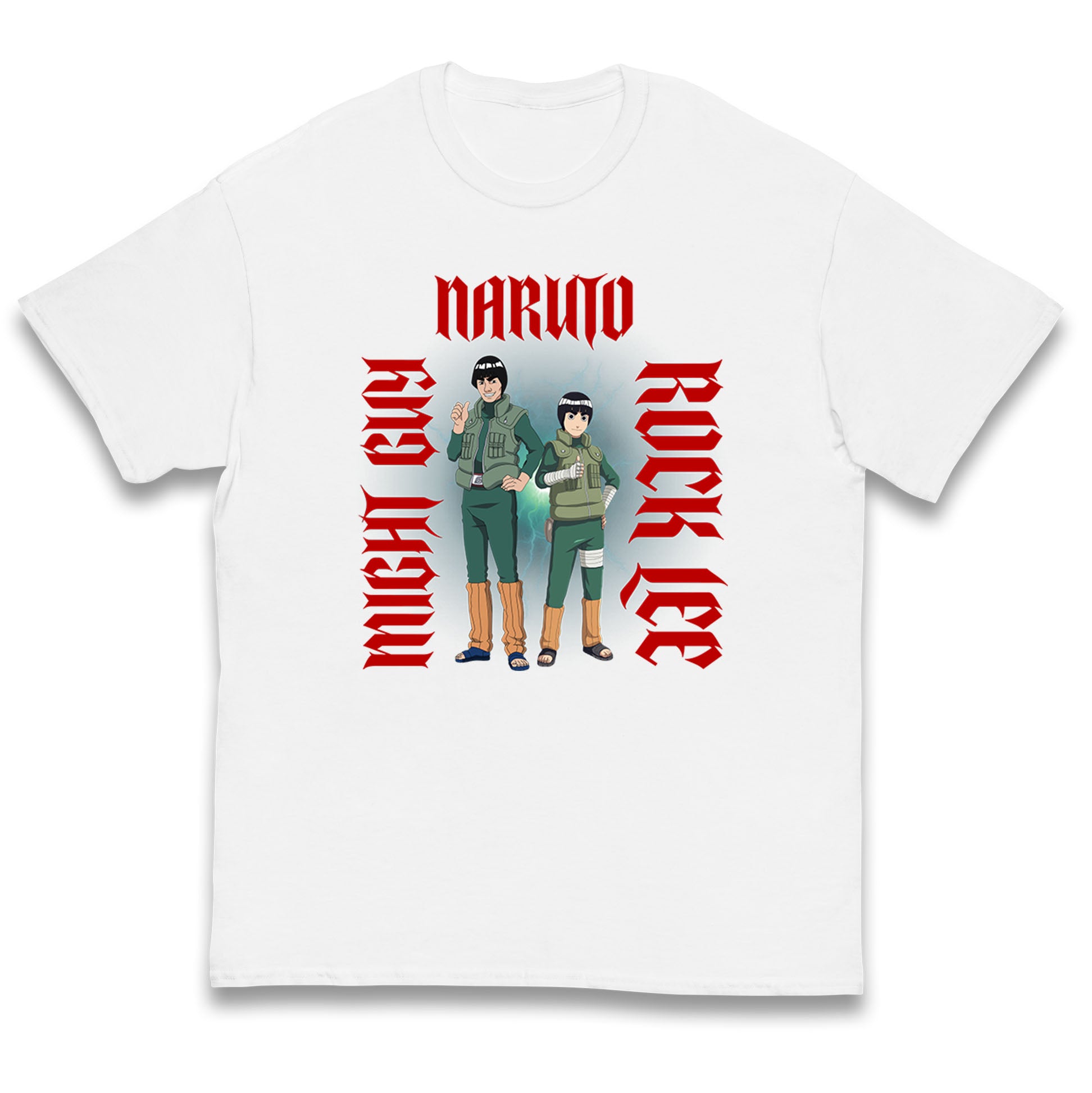 Детская футболка Наруто Майто Гай и Рок Ли Топ Наруто Шиппуден 120
