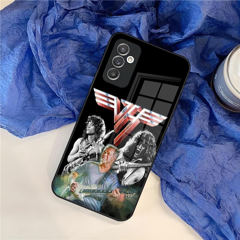 Eddie Van Halen Graphic Guitar Phone Case for Samsung Galaxy S26 S25 S24 S30 S21 S23 S20 S22 Fe Pro Edge Ultra Plus Glass Cover