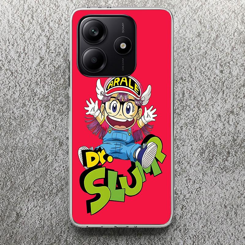 Arale Dr Slump Print Soft Case for Xiaomi Redmi Note 14 13 12S 11S Phone Shell 10 Pro Plus 11E 11T 12 11 10S 9 4G 5G Cover