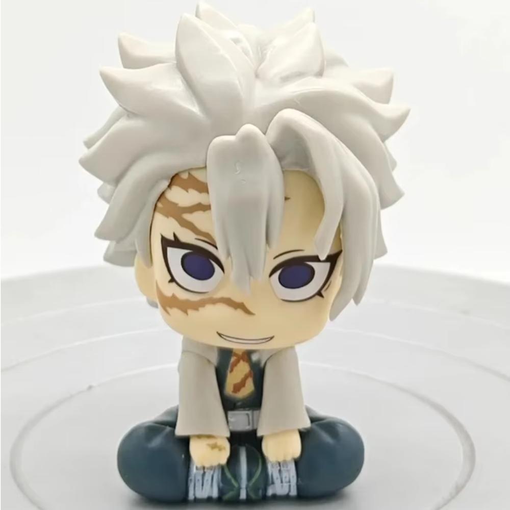 Anime Demon Slayer Tanjiro Kamado Nezuko cartoon figure PVC model ornament child Christmas Halloween gift