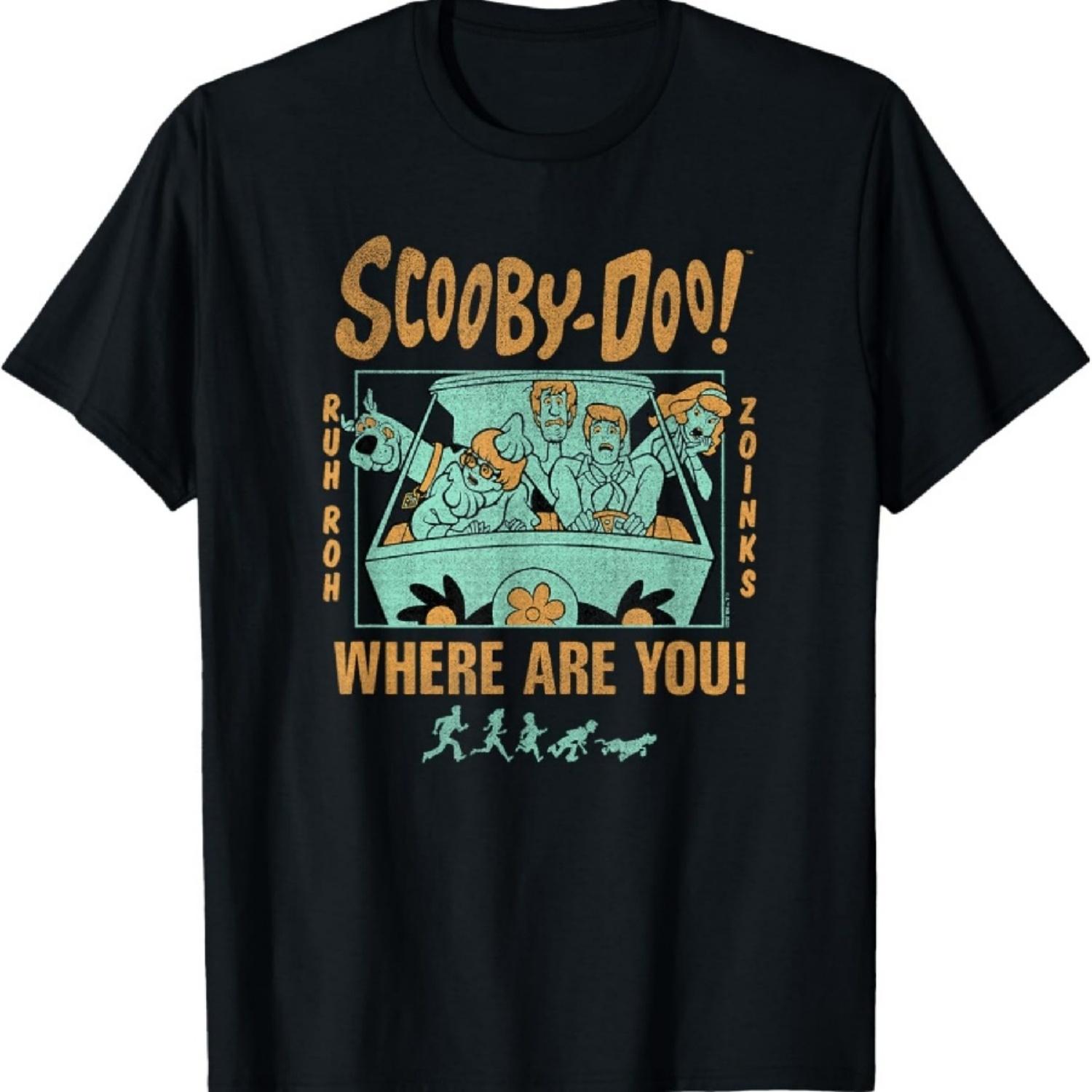 

Scooby-Doo Where Are You Ruh Roh Zoinks Group Shot T-Shirt XXXXXL різнокольоровий