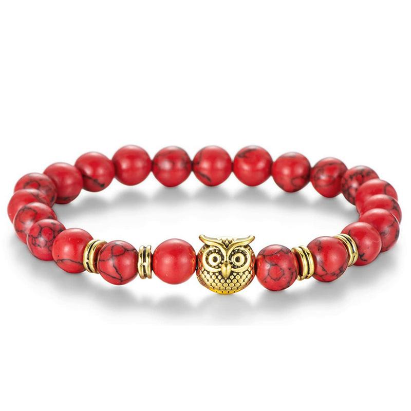 

JYL TS Bracelet Morse Code To My Son Carded Gift Brings Blessing & Success red turquoise каприз