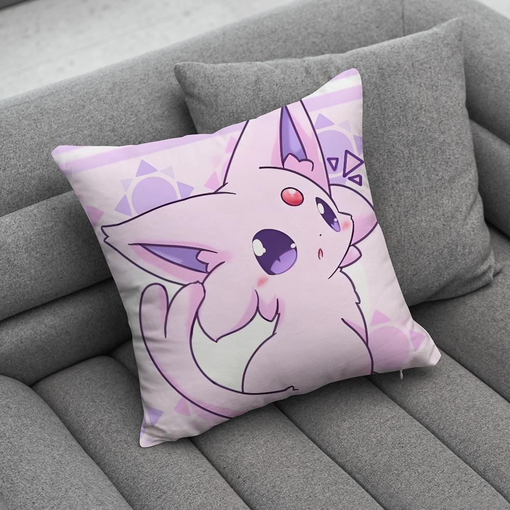 CuteEEspeonESS Pillow Case Soft Cushion Cases for Farmhouse Sofa Decor Home Decorations and Protector
