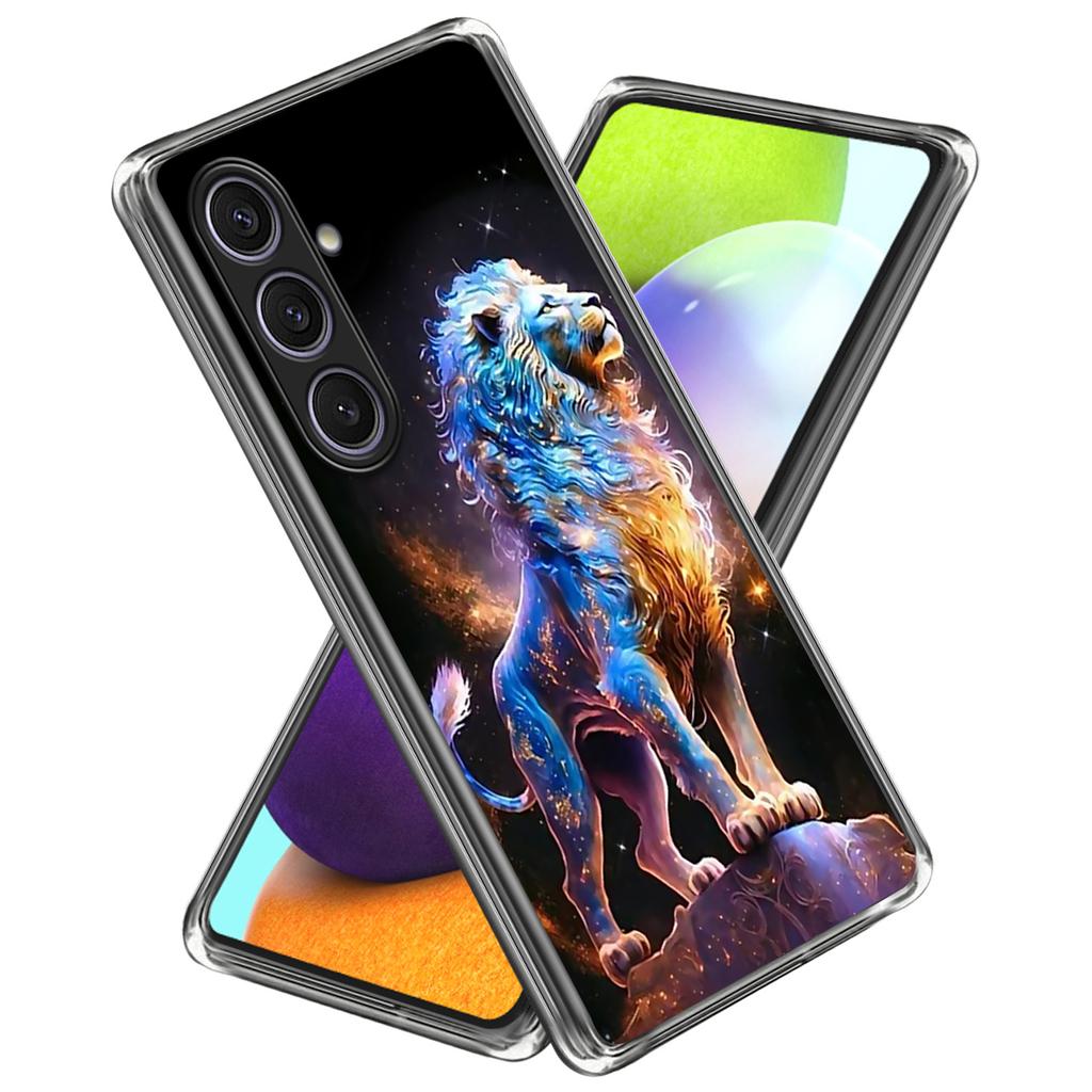 For Samsung Galaxy S25+ Case Pattern Printed Shockproof TPU Phone Cover