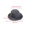 Women Winter Cable Knit Bucket Hat Twist Pattern Solid Color Warm Fisherman Cap HOM