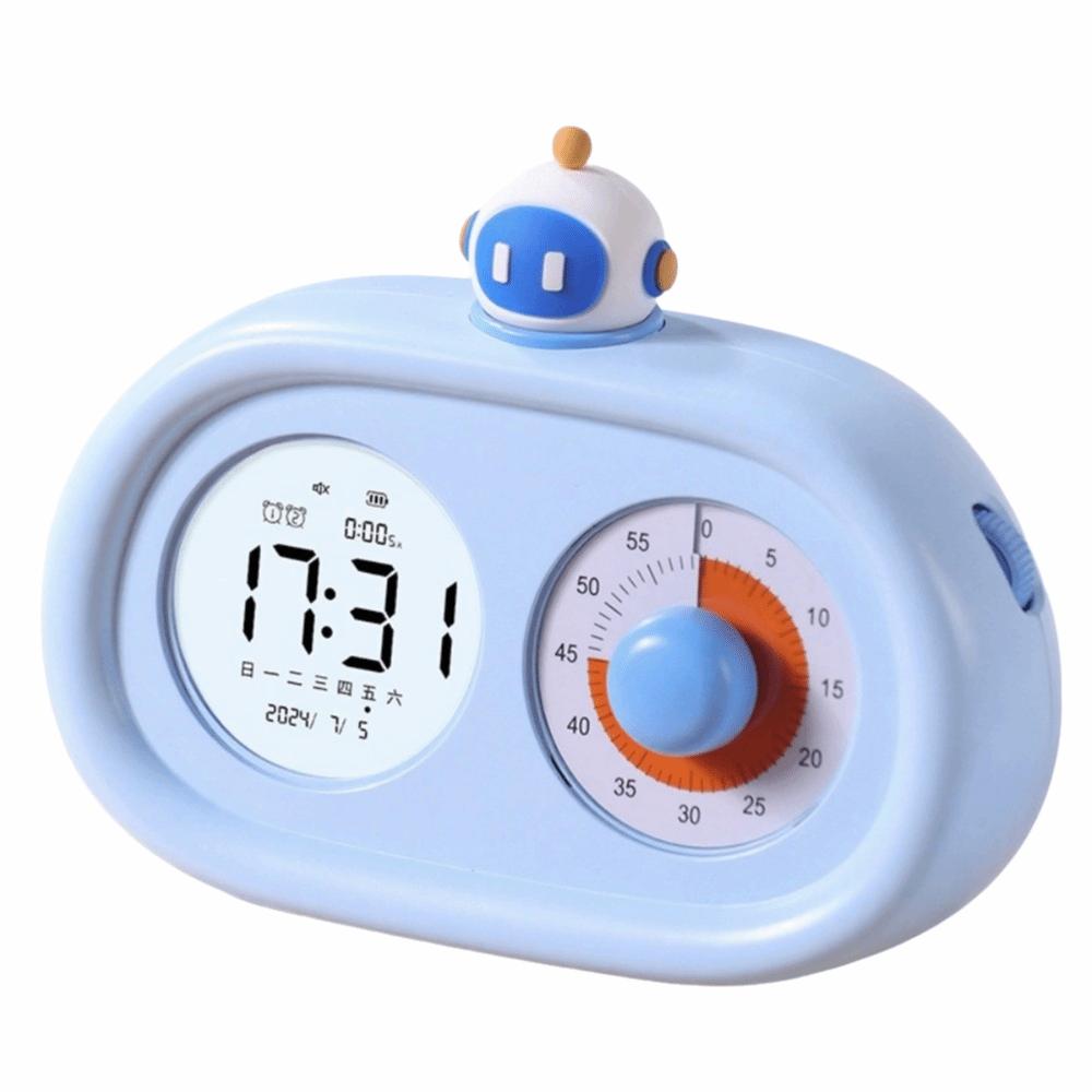 Dual Screen Time Manager Multi Functional Visual Timer New Alarm Clock Student Time Management