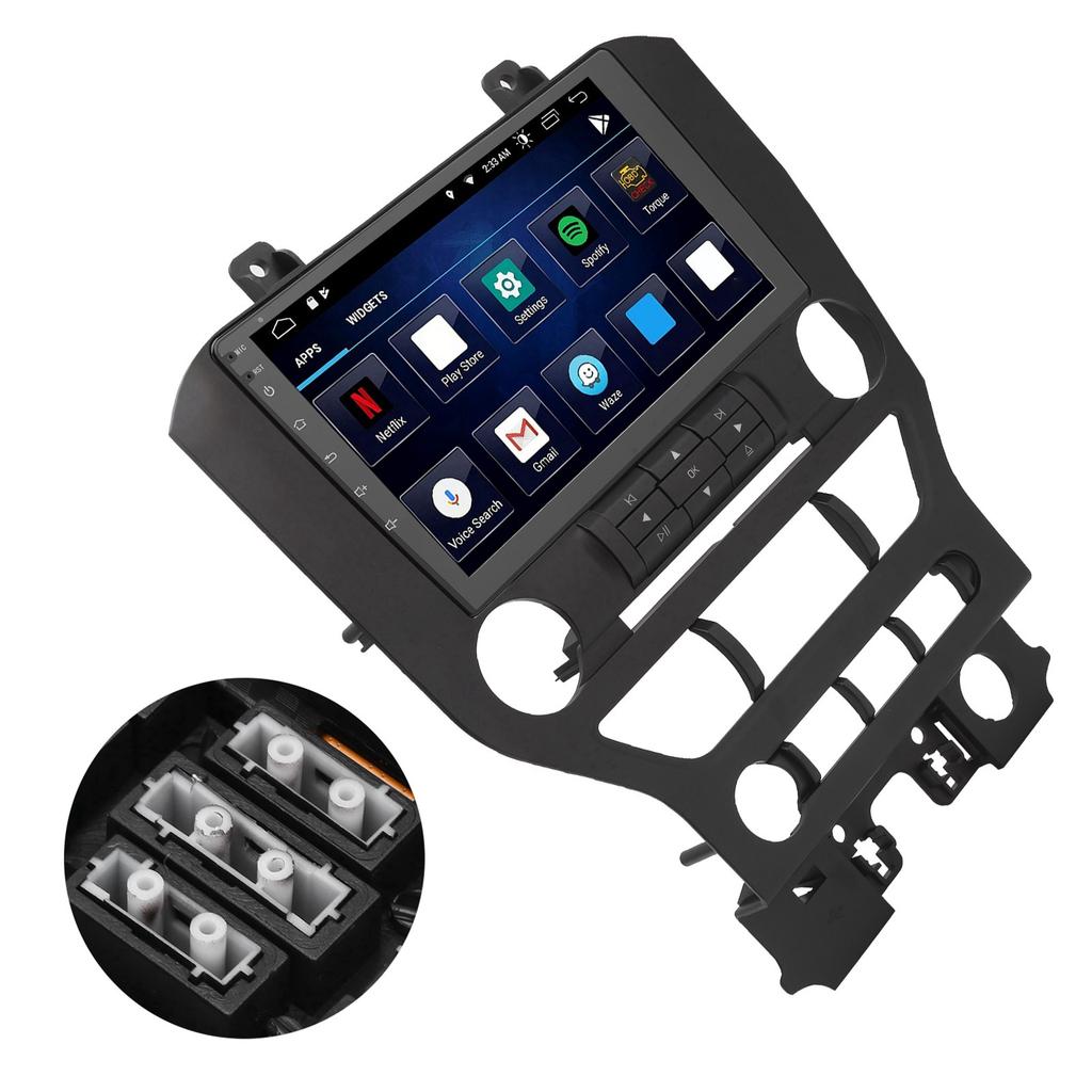 9in Bluetooth 4.0 Car GPS Navigation System MultiFunction Reversing Image Fit for Ford Mustang 20162020(1+16G )