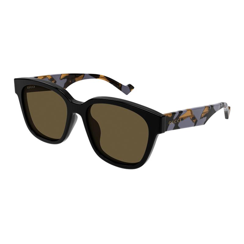 Gucci Vintage Full Frame Sunglasses Sunshade UV Protection Plate Frame Square Sunglasses Unisex Couple Style