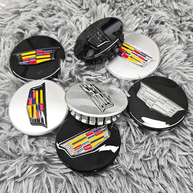 3D 4 ks 67mm Znak středového krytu kola pro Cadillac ATS CTS DTS STS SLS SLR XLR BLS Seville Escalade Tiburon CT6 XT5 XT6 CT5