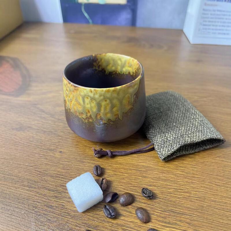 OLOEY Retro Ceramic Kiln-Fired Mug