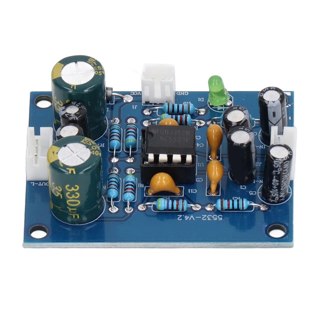 Vorverstärkermodul Audio-Vorverstärkerplatine NE5532-Chip Zubehörteil zum Ersetzen