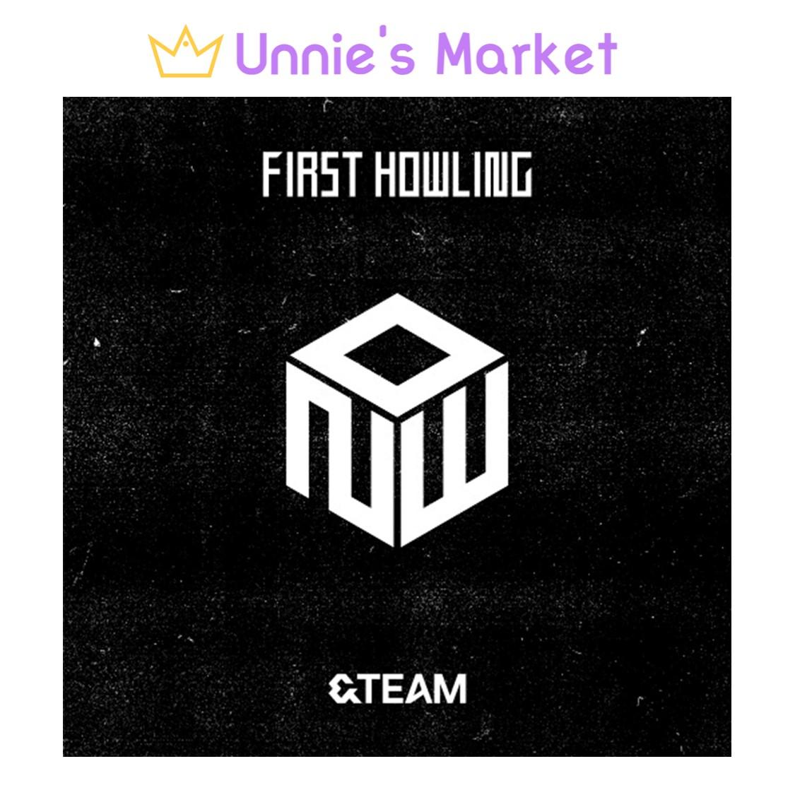

&TEAM - First Howling NOW 1st ALBUM Standard Edition 1EA