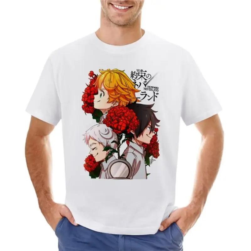Man T-shirt O-neck Top Teeshirt The Promised Neverland - Hope T-Shirt Funny T Shirts Sweat Shirt Clothes for Men