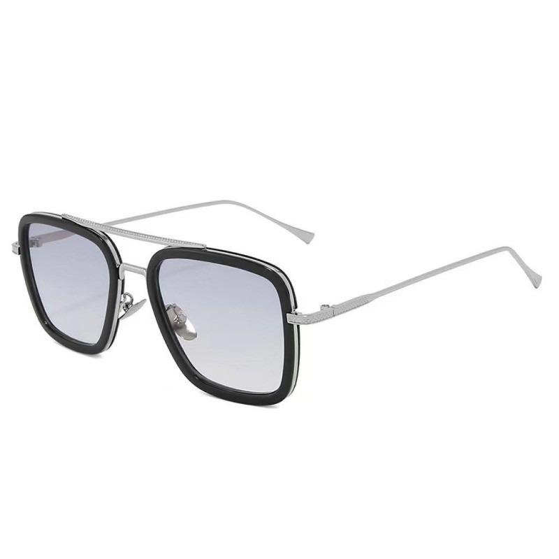 Retro Metal HD Polarized Punk Steampunk Sunglasses For Women MenVintage Sun Glasses