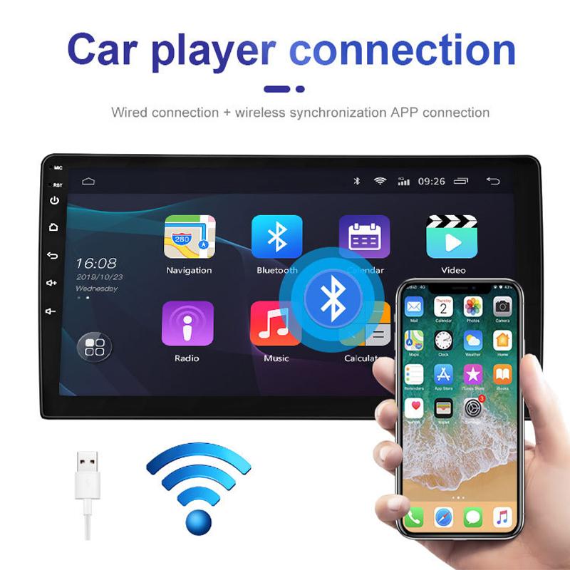 2GB+32GB Carplay Universal 2 Din Android Car Radio GPS CarPlay Universal Car Multimedia Player Stereo Video Autoradio Head Unit Stereo Navigation
