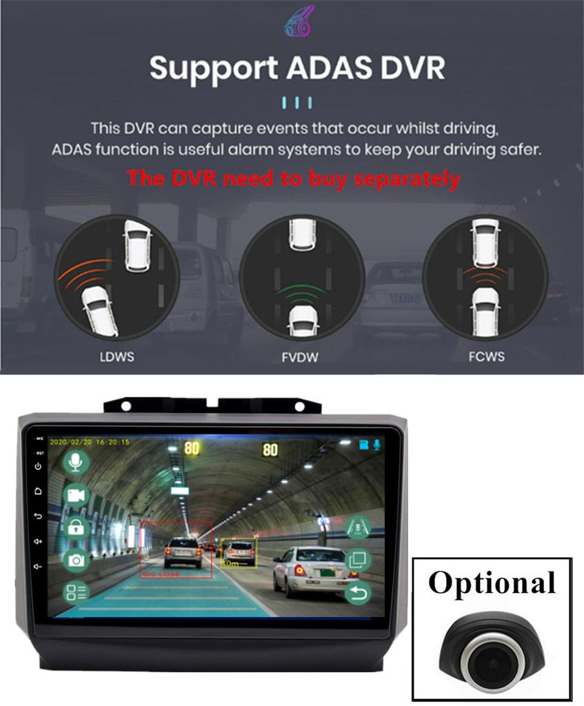 9'' Android Car Stereo Radio GPS Navigation WIFI For Dodge RAM 1500-5500 2013-18