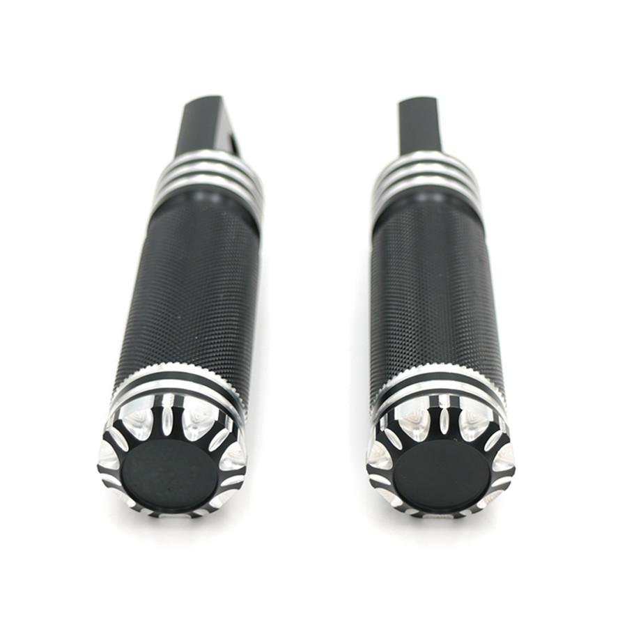 Motorcycle Parts Black Foot Rest Pedal Footpeg Pedal Shifter Kit For Sportster 883 1200 Touring Dyna & Softail