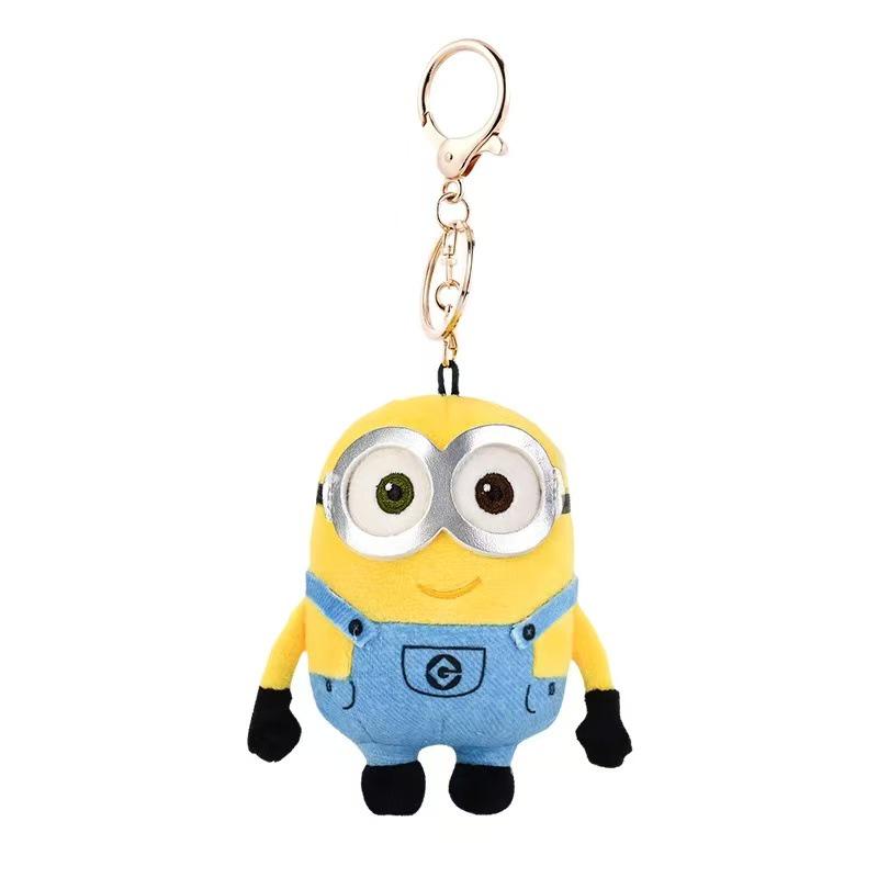 Portachiavi Peluche Ufficiale Minions TIM Bear Unicorno Ciondolo Zaino