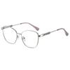 Metal Prescription Glasses Stylish Design Anti Blue Light Myopia Optical Eyewear for Women Hand Made Myopia Glasses for Man