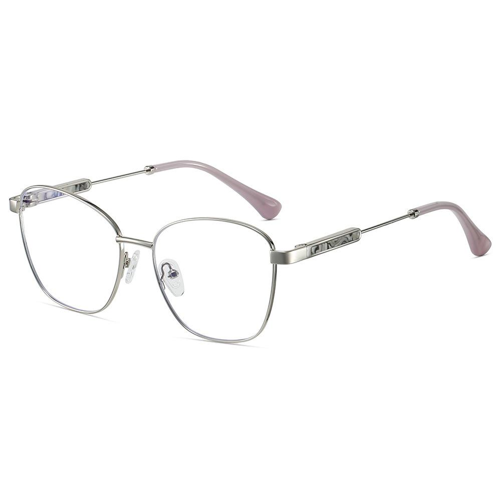 Metal Prescription Glasses Stylish Design Anti Blue Light Myopia Optical Eyewear for Women Hand Made Myopia Glasses for Man