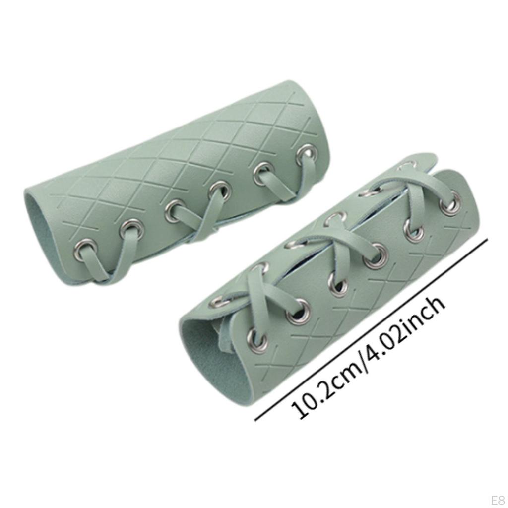 2 Pieces Handlebar Covers Parts Easy Installation Decor PU Leather Brake Clutch for Electric