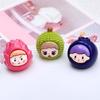 9Pcs Fruit Girl Syurdy Resin Craft Charm Stylish Home Decoration for Jewelry Craft Supplies and Accessory Making