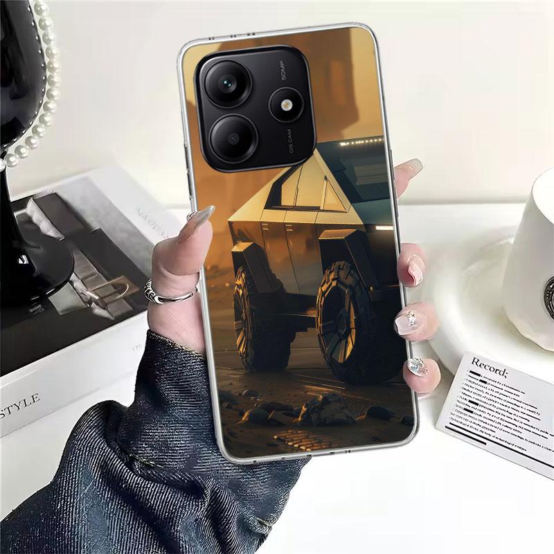Electric Car M-Model S 3 Soft Phone Case For Xiaomi Redmi Note 15 14 14S 13 12 Pro Plus 12S 11 11S 11E 10 10S 11T 5G Fundas Coqu