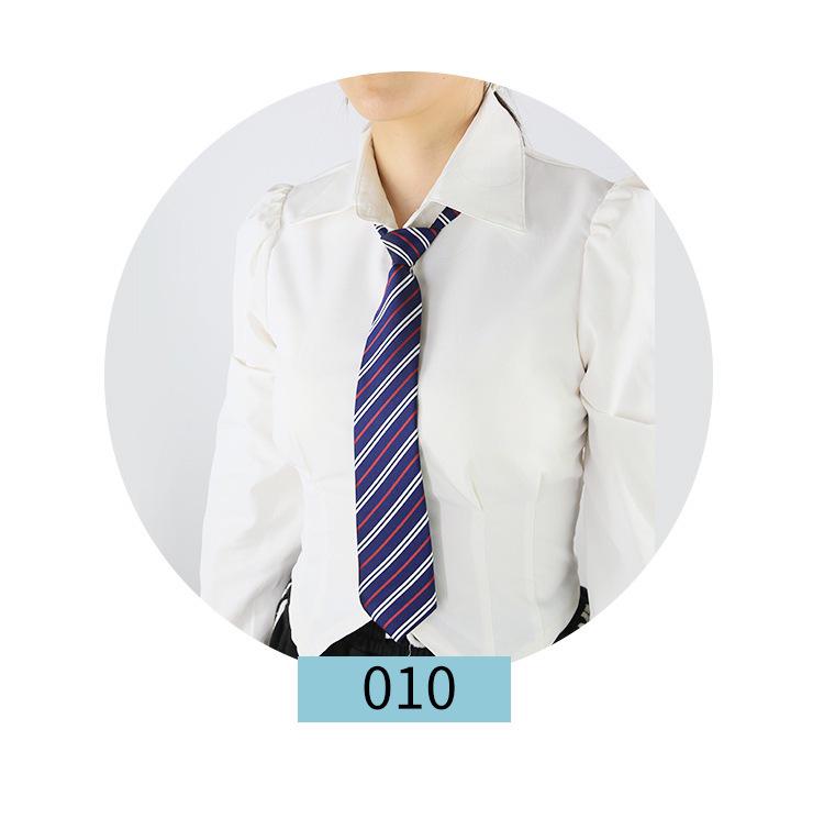 

Unisex Oblique Stripes JK Tie: Decorative, Easy-Pull & Versatile for Shirts & Uniforms
