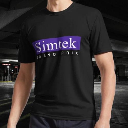 Simtek Grand Prix Active Logo T-Shirt Funny Logo American Men s T-Shirt S