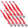 Silver Small Bells Pendants Christmas Bell Pendant for Decor 9Pcs Collection