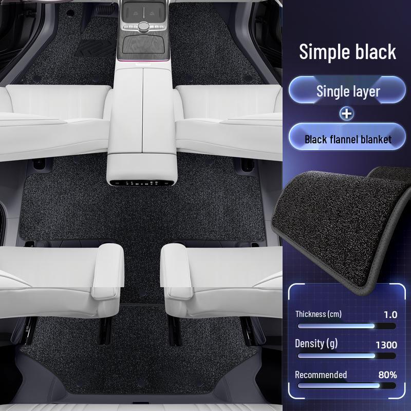 Geely Galaxy M9 Full Coverage Floor & Trunk Mats for 6-Seater - Interior Accessories