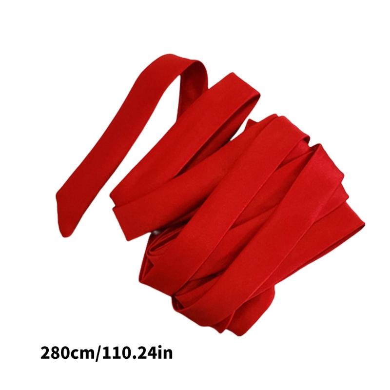 Eleganckie sznurowanie satynową wstążką do sukni ślubnej 110 cali długie zestawy sznurowania gorsetowego wstążka do sukni wymiana zamka błyskawicznego