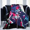 Vox Hazbined Flannel Blankets  Custom Throw Blanket for Home 200x150cm Plush Thin Quilt