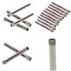 10/20pcs 6mm Diamond Coated Drill Bit Tile Ceramic Glass Hole Saws Silver Cutter Opener Bits Drill Bit Tool Precision Cutting