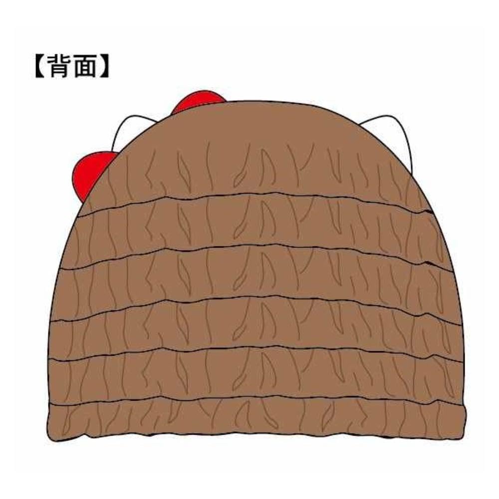 K-Company Monchhichi X Hello Kitty Towel Cap MKT-TW H18.5 X W21 X D2.5cm