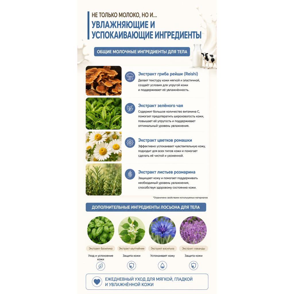 FoodaHolic Milch Körperlotion 1000ml / 33.81 fl.oz