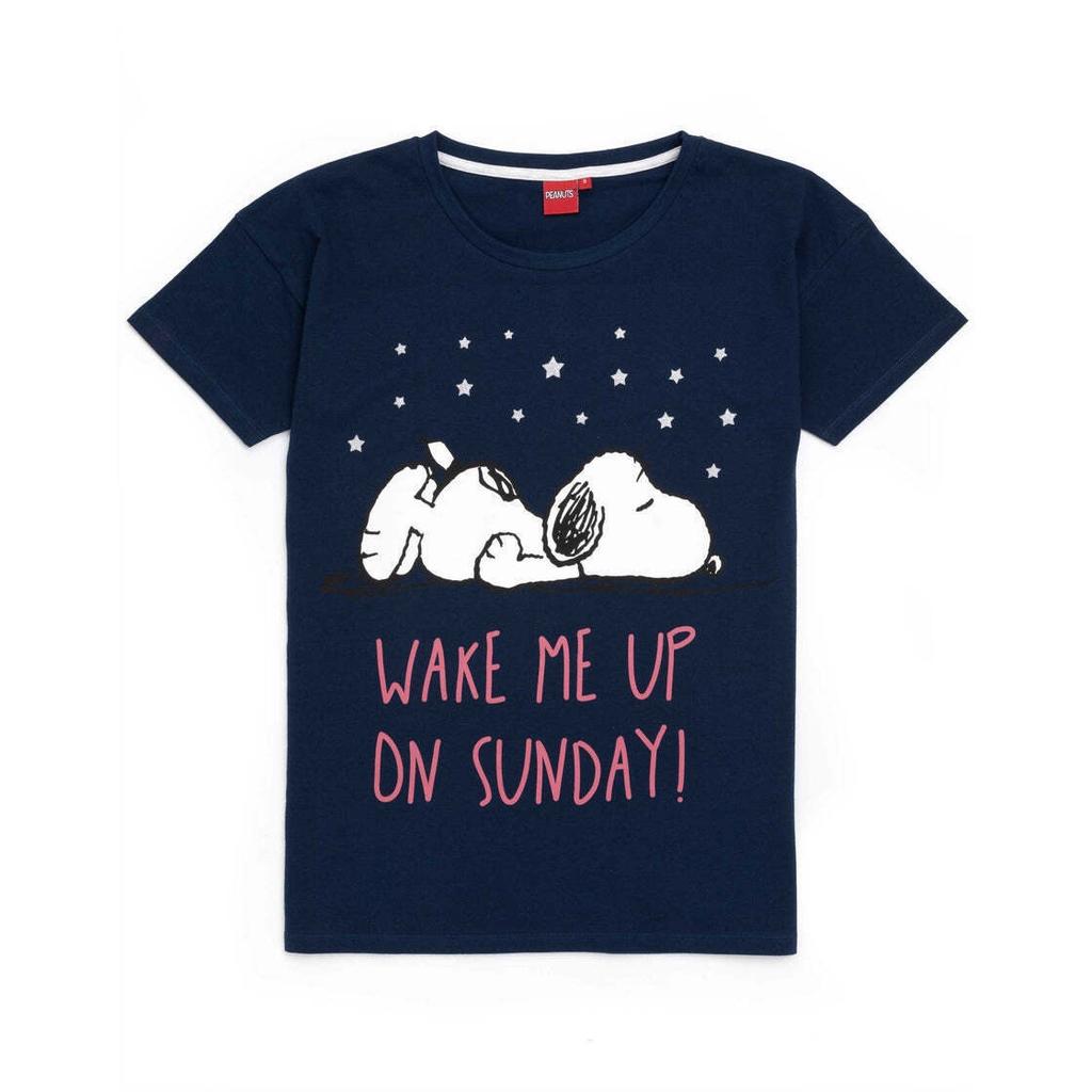 Snoopy Womens/Ladies Short Pyjama Set