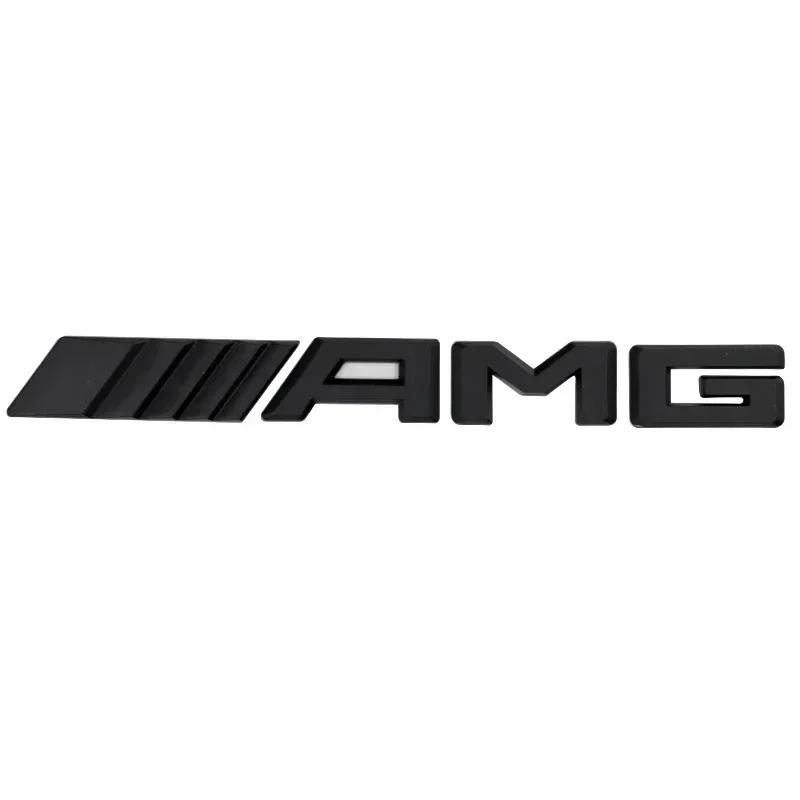 fcgqu8 New 2025 ABS Car Rear Trunk Emblem Sticker Accessories for Mercedes Benz AMG GLK GLA ML CLS CLA W203 W124 W204 W221 W220 W205 W2