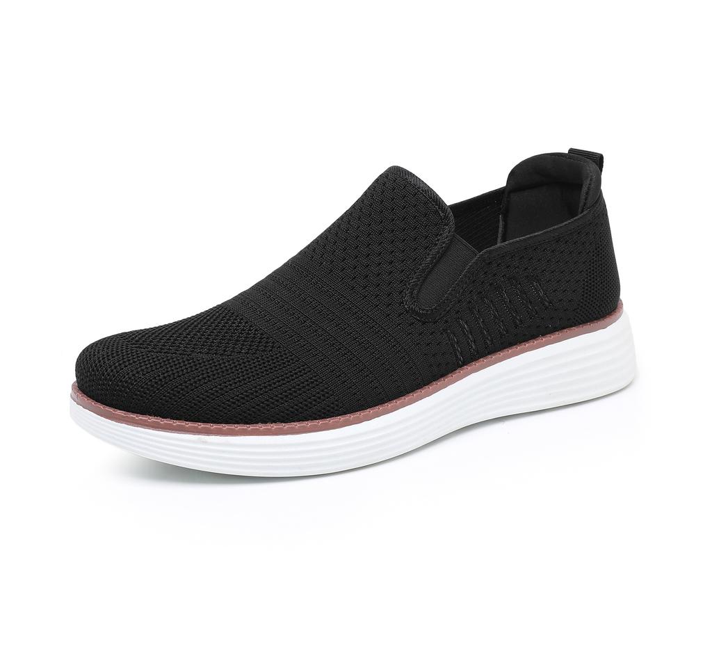 Shoes men's 2025 spring new versatile fashion one-pedal lazy shoes breathable, light and wear-resistant casual single shoes men