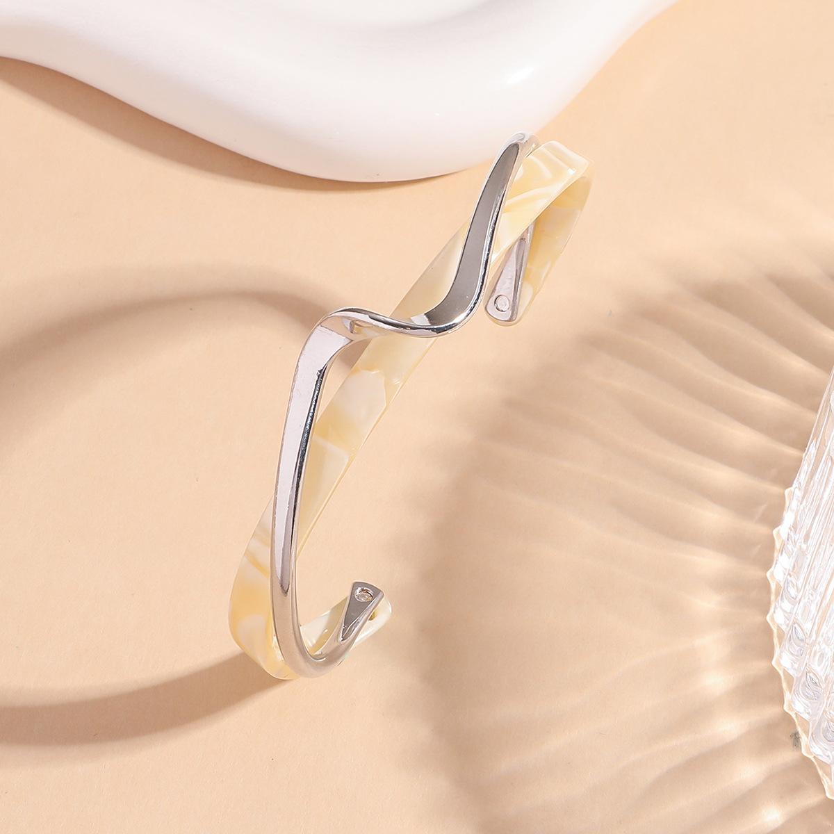 High-End Zircon Geometric Bracelet Light Luxury Niche Design Bracelet Jewelry