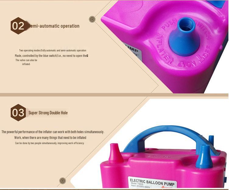 Automatic Electric Balloon Inflator Pump