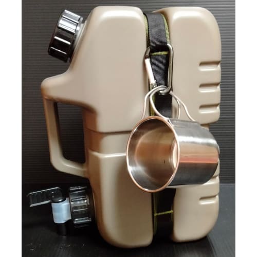 Tange Chemical Industry ASNT TANK 5L Military Gray Water Tank with Faucet (ASW-5)