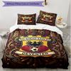3pcs Duvet Cover Set (1*Duvet Cover + 2*Pillowcase, Without Core), Go Ahead Eagles Print Soft All‑Season Bedding Set, Home Bedroom Decor Gift