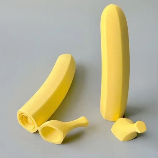 Extendable Retractable Banana Toy 3D Printed Fidget Toy for Anxiety Fun Role Play Gift for Kids And Office