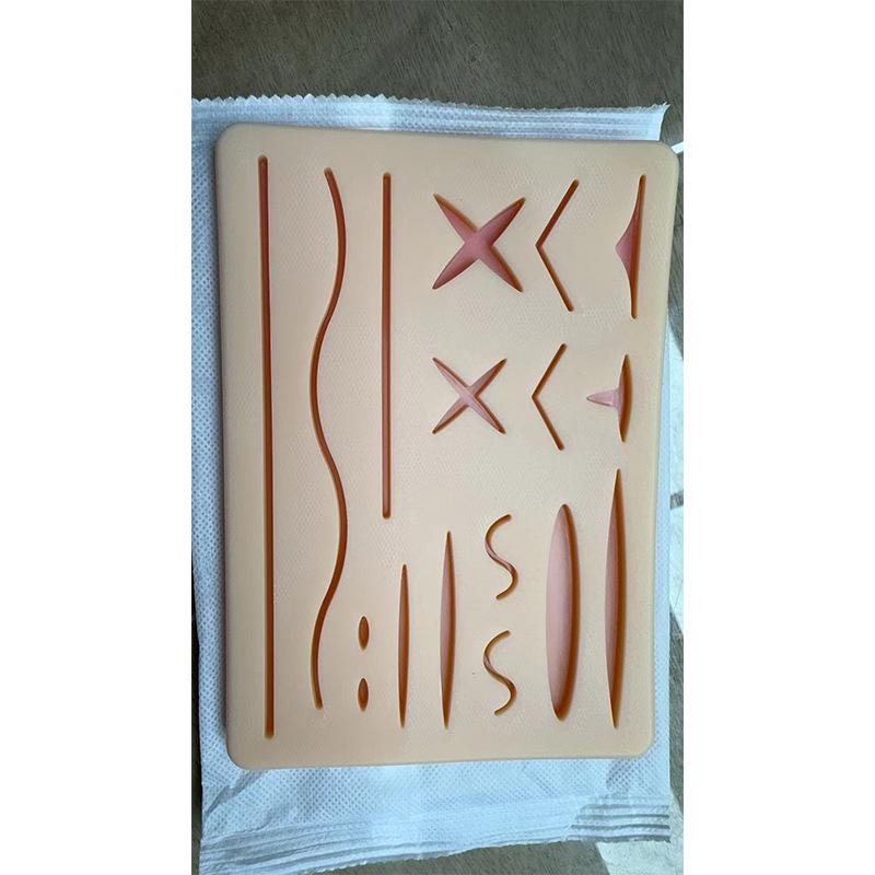 Surgical Suturing Practice Pad Silicone Skin Model for Medical Students