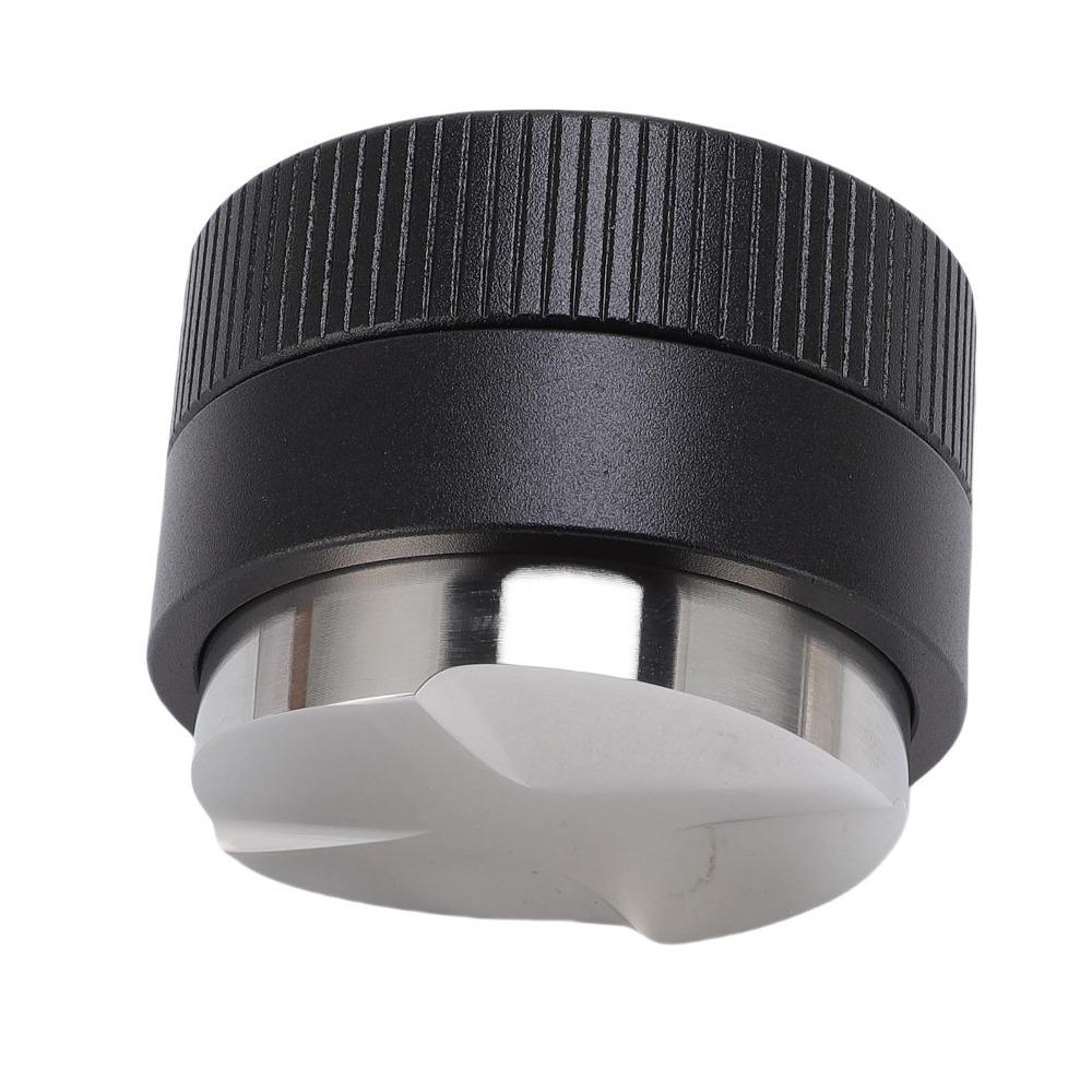 Stainless Steel Coffee Tamper Distributor 51mm Diameter 58mm Portafilter Coffee Distribution Leveler 3-Slope Base